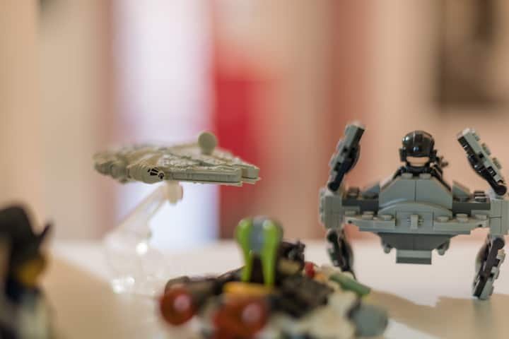 Aconchegante apartamento de três quartos no centro