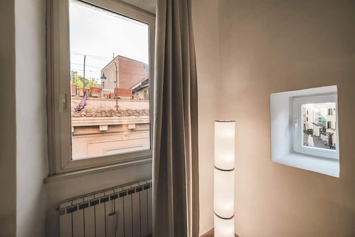 [TRASTEVERE] Apartamento com suíte em Trastevere