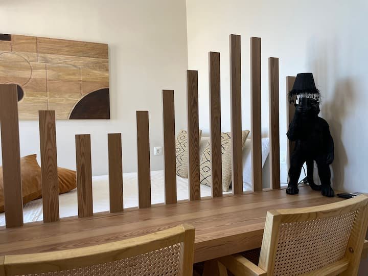 Estúdio à beira-mar