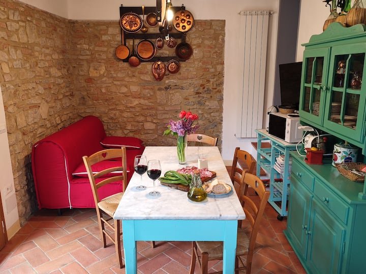 Casa de fazenda encantadora em Chianti