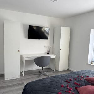 Apartamento romântico – tempo de descanso com sauna e banheira de hidromassagem