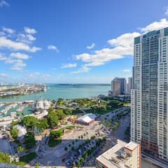 Estúdio de luxo no centro da cidade: vista panorâmica