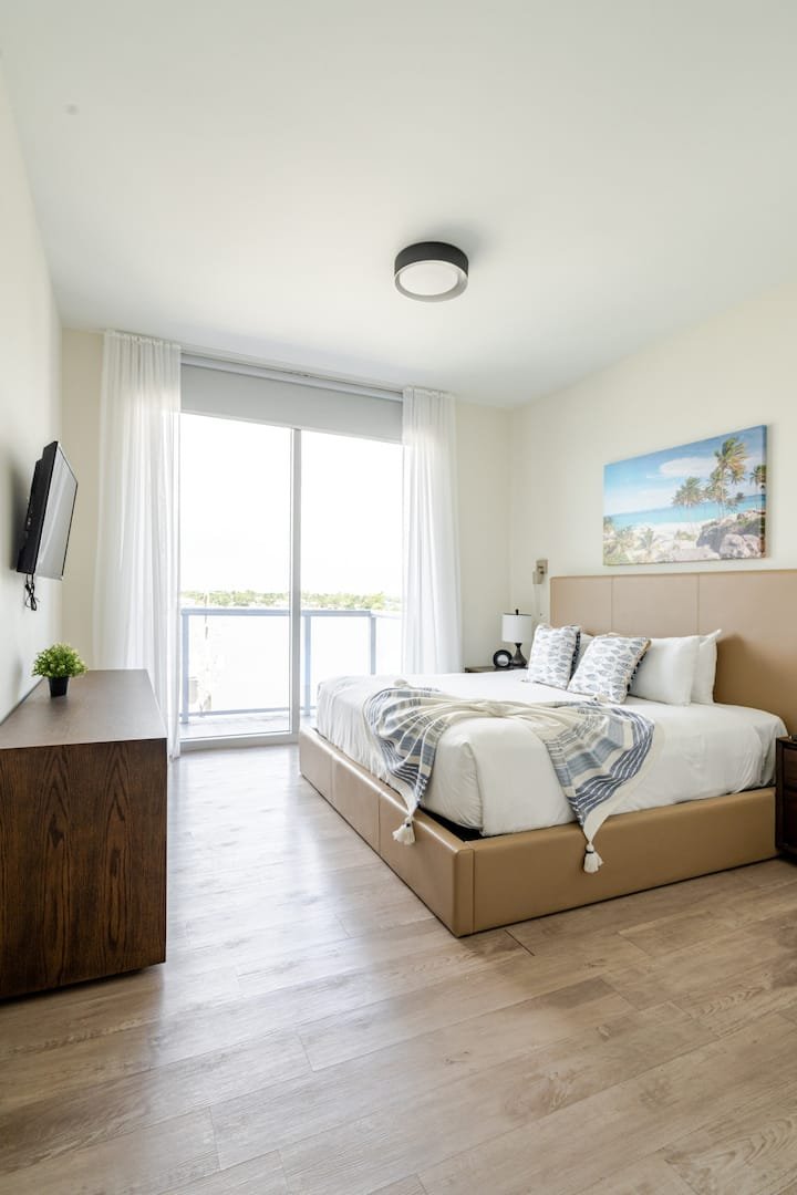 Vistas deslumbrantes da costa perto de Hollywood Beach