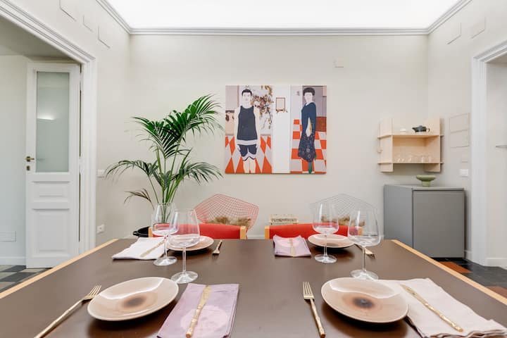 SPOTinROME design apt centro Ennio Visconti L