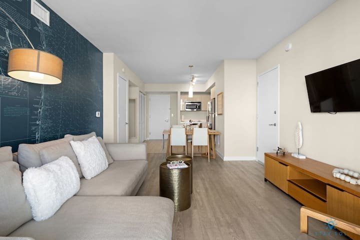 Apartamento espetacular: comodidades do resort + academia + piscina