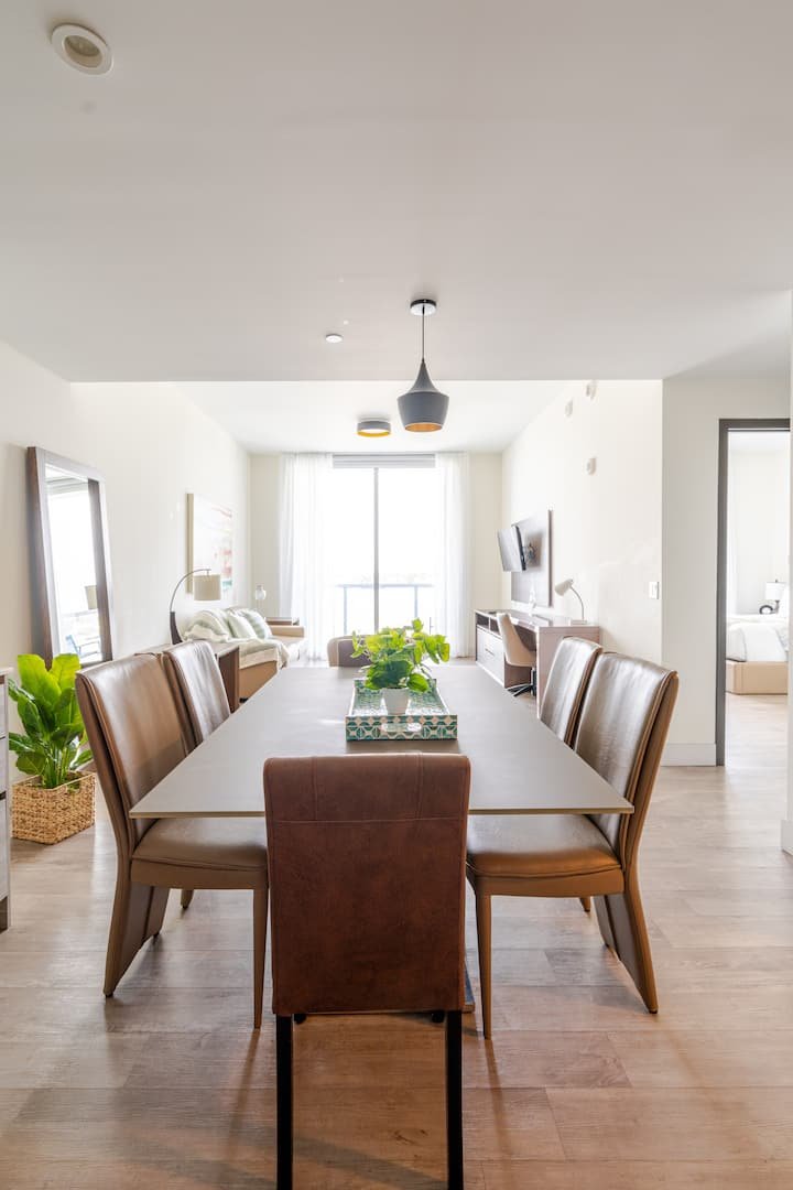 Vistas deslumbrantes da costa perto de Hollywood Beach