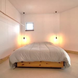 Uma verdadeira cobertura de mirante em um edifício bioclimático