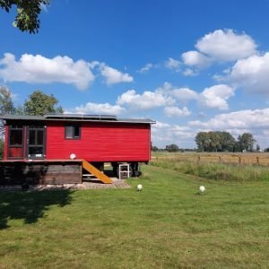 Acampamento de luxo The Red Wagon
