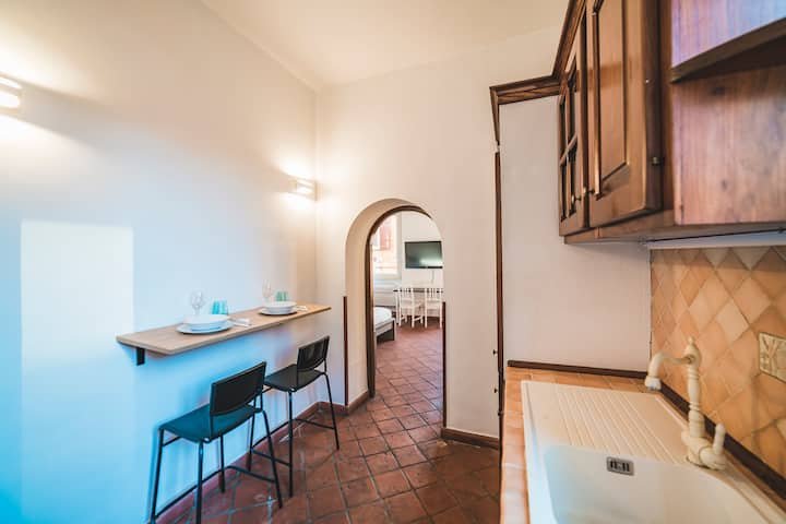 [TRASTEVERE] Apartamento com suíte em Trastevere
