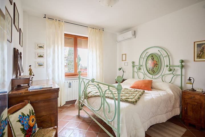 Apartamento toscano com terraço panorâmico em Pienza