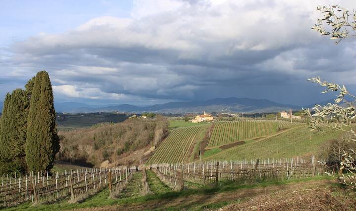 Casa de fazenda encantadora em Chianti