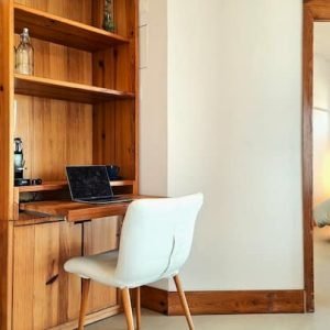 Uma verdadeira cobertura de mirante em um edifício bioclimático