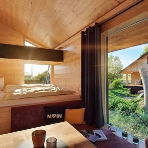 WerderChalet “CozyKoje” Strand 150m, Sauna, eKamin