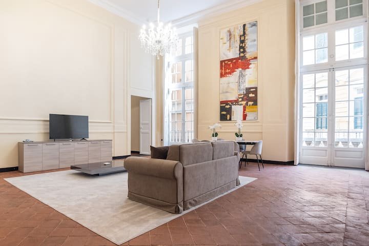 Casa fresca perto do aquário