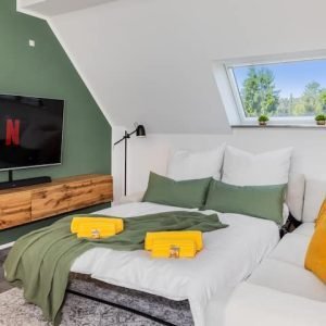 Suíte Airy | Terraço, estacionamento | Perto de Bonn/Aeroporto