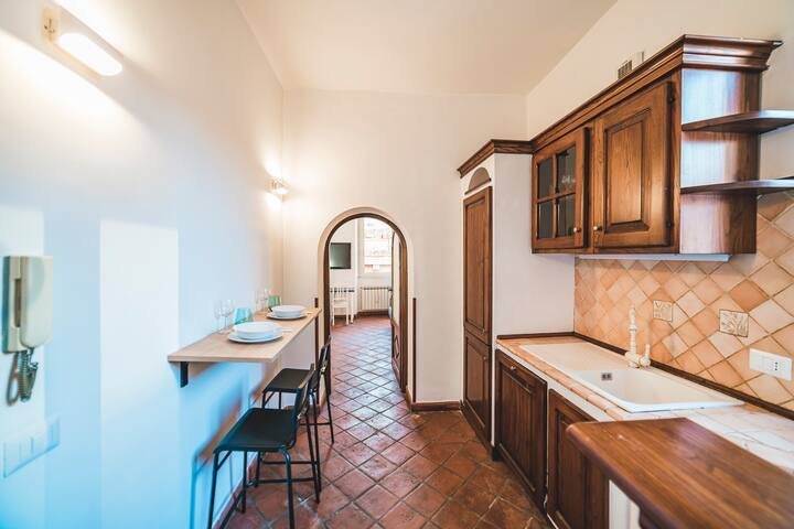 [TRASTEVERE] Apartamento com suíte em Trastevere