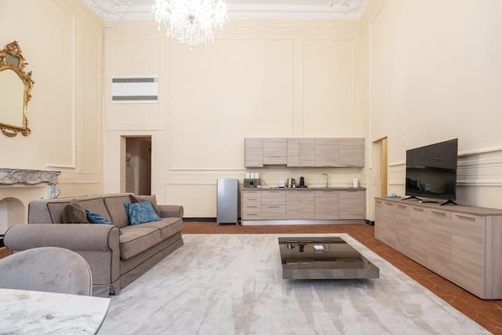 Casa fresca perto do aquário