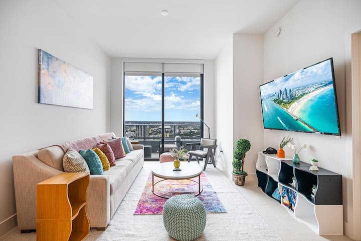 Cobertura*Novo 2024 Centro 1 cama 48º perto da Arena