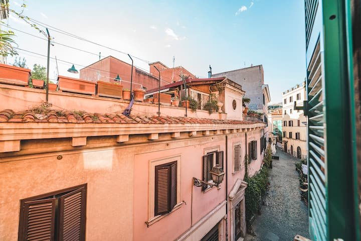 [TRASTEVERE] Apartamento com suíte em Trastevere