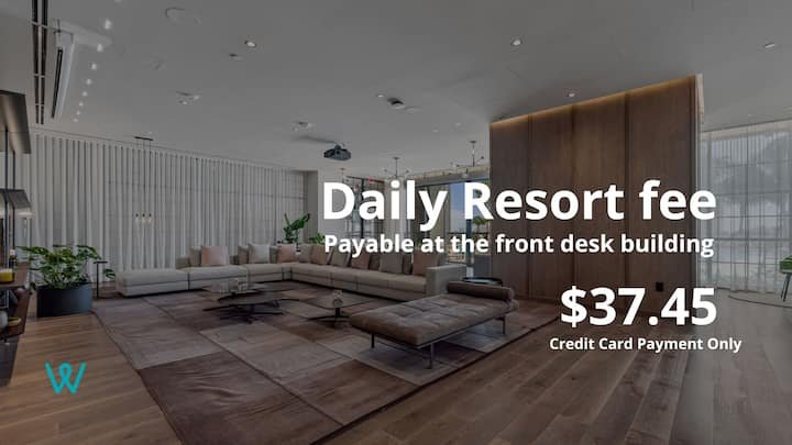 Estúdio de luxo no centro da cidade: vista panorâmica