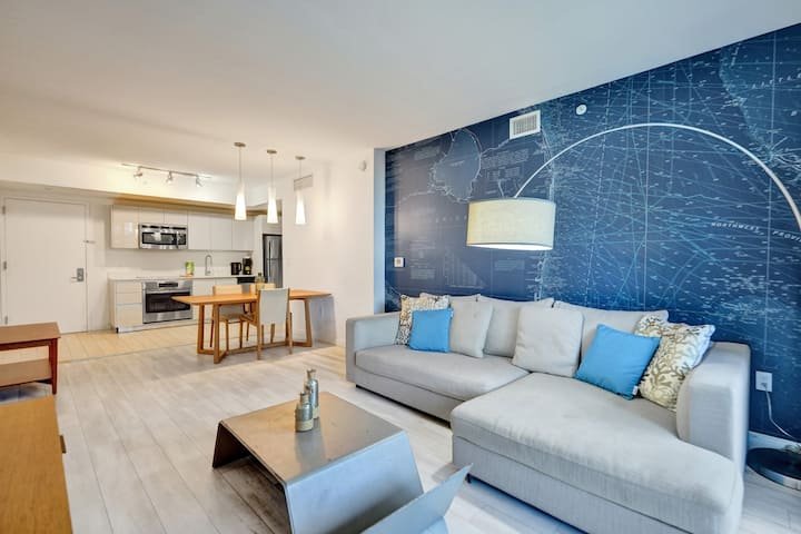 Apartamento ideal de 1 quarto a poucos passos do mar 410