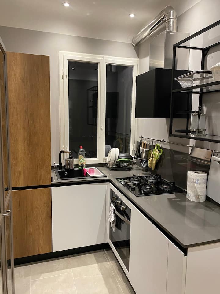 Quarto recém-reformado com vista para a cúpula do centro de Florença