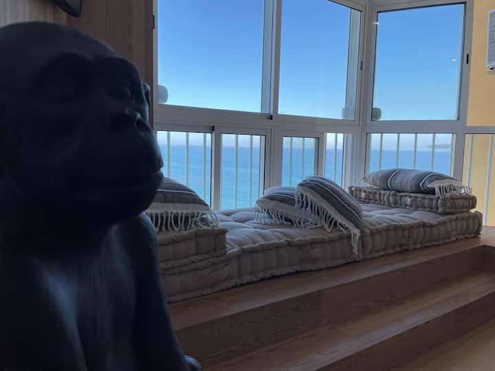 Estúdio à beira-mar