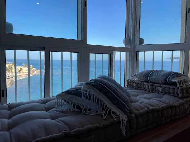 Estúdio à beira-mar