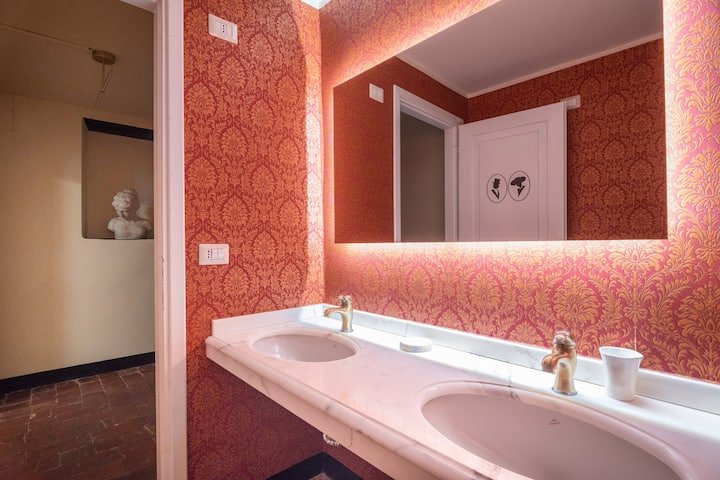 Casa fresca perto do aquário