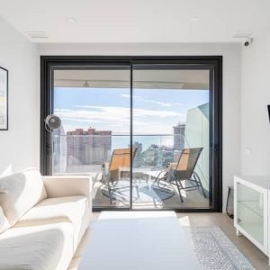 Vista para o mar | piscina aquecida | garagem | AC | fitness |