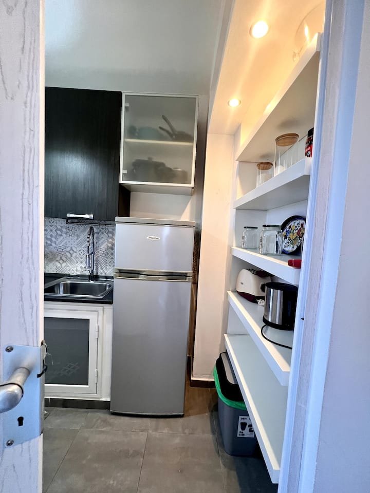 Loft à beira-mar, com acesso privativo à praia