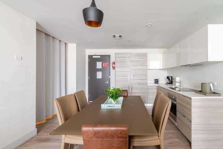 Vistas deslumbrantes da costa perto de Hollywood Beach