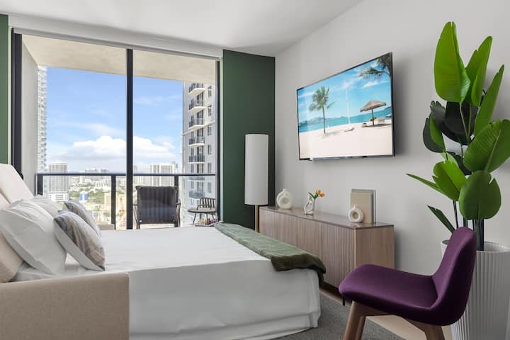 3013 | Kaseya Center Apto para 4 pessoas com piscina e academia