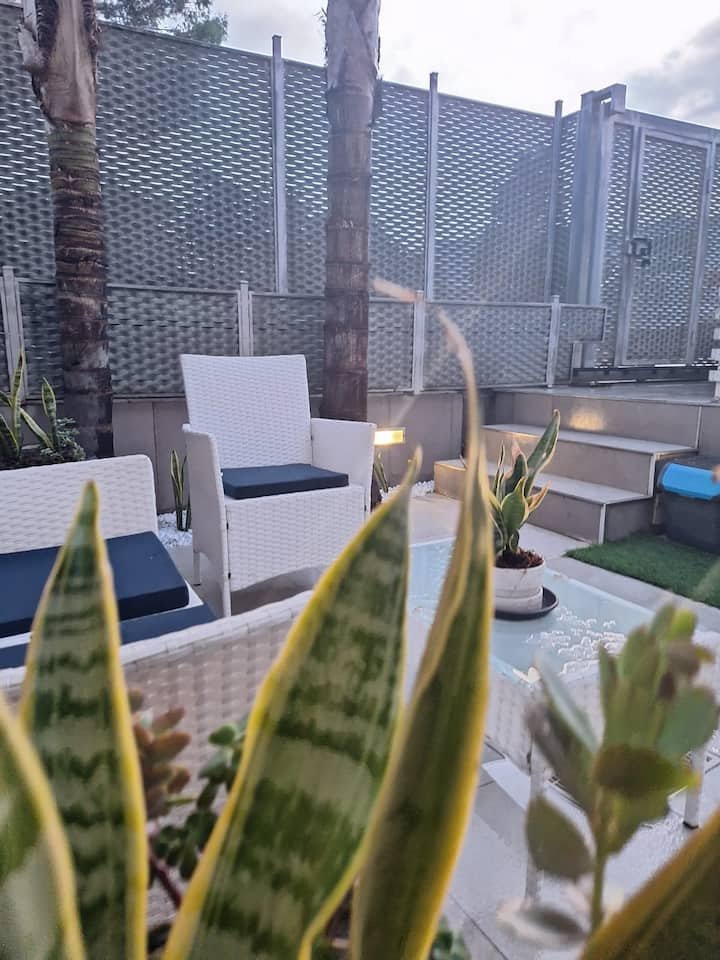 Loft à beira-mar, com acesso privativo à praia