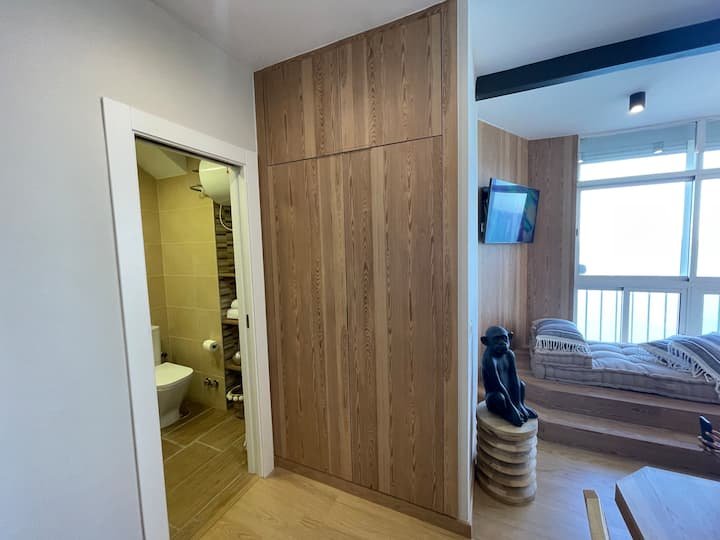 Estúdio à beira-mar