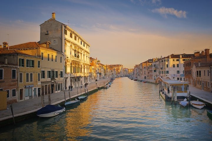 No coração de Veneza