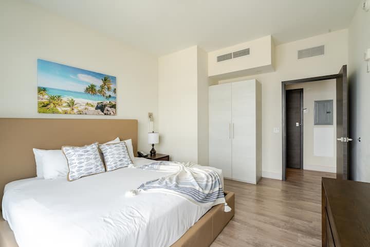 Vistas deslumbrantes da costa perto de Hollywood Beach