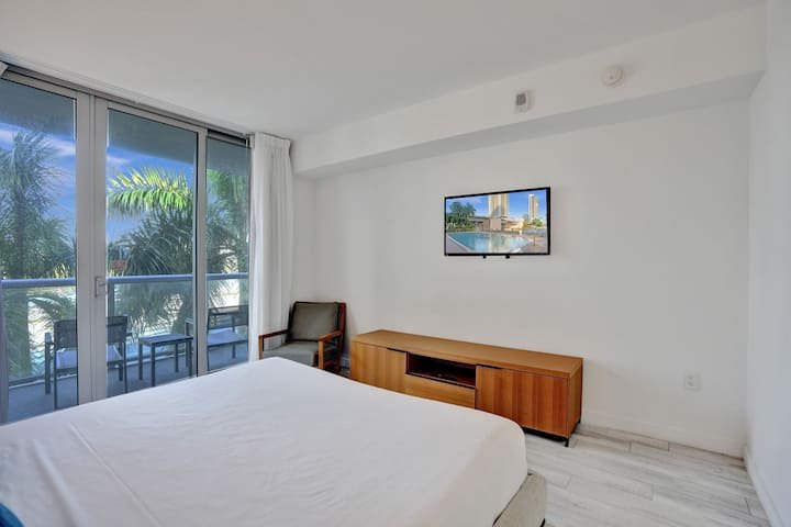 Apartamento ideal de 1 quarto a poucos passos do mar 410