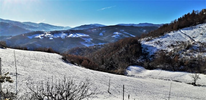 Apartamento grizzana, Apeninos bolonheses