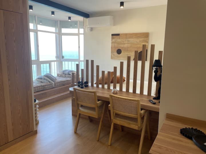 Estúdio à beira-mar