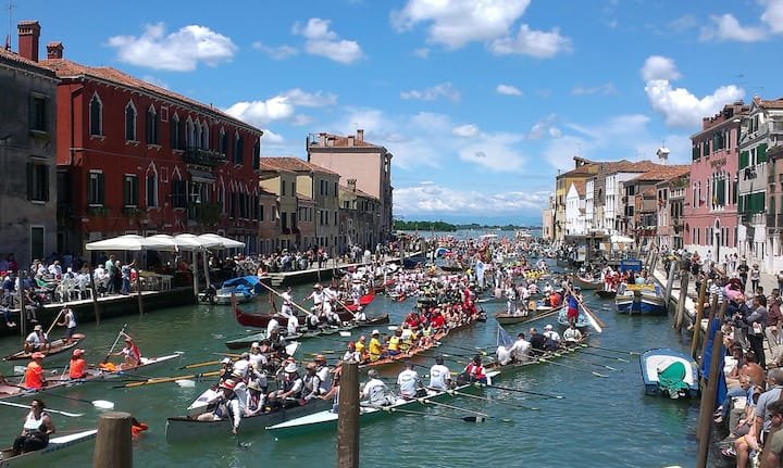 No coração de Veneza