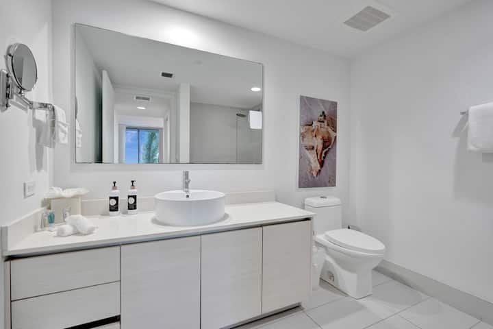 Apartamento ideal de 1 quarto a poucos passos do mar 410