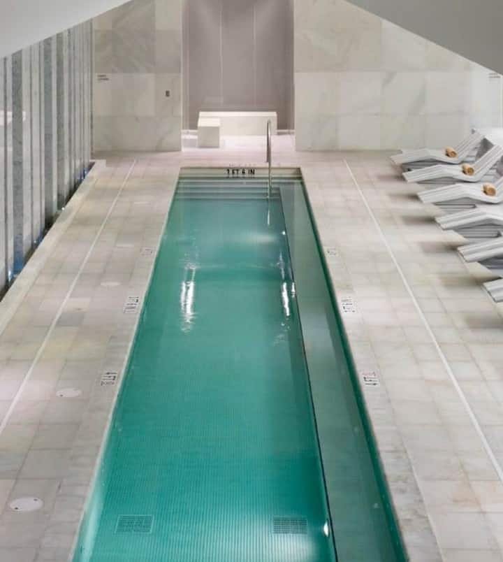 Suíte de 1 quarto com vista para o mar Fontainebleau Tresor