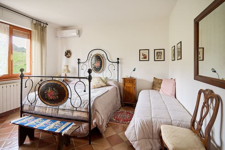 Apartamento toscano com terraço panorâmico em Pienza