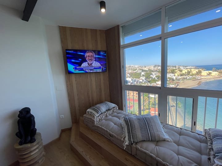 Estúdio à beira-mar