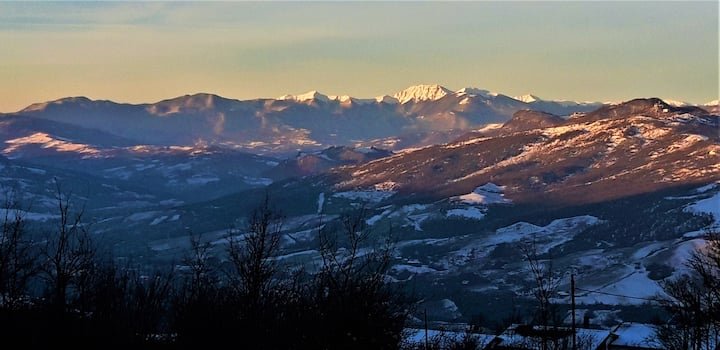 Apartamento grizzana, Apeninos bolonheses