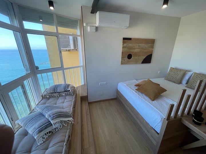 Estúdio à beira-mar