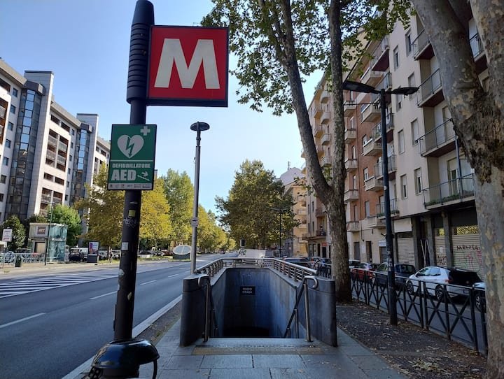 Casa “Civicocinque” adjacente ao Metro Pozzo Strada
