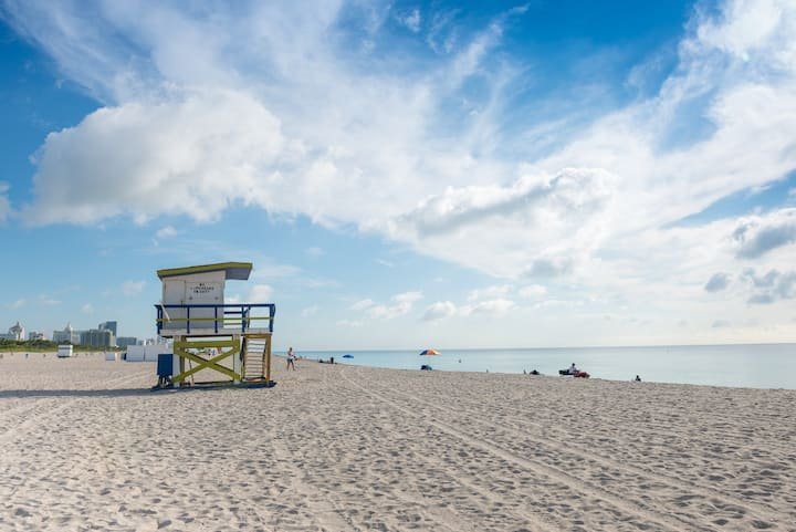 Apartamento estúdio, 2 camas queen size, cozinha, terraço
