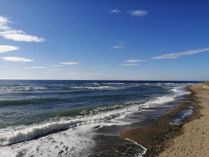Estúdio à beira-mar